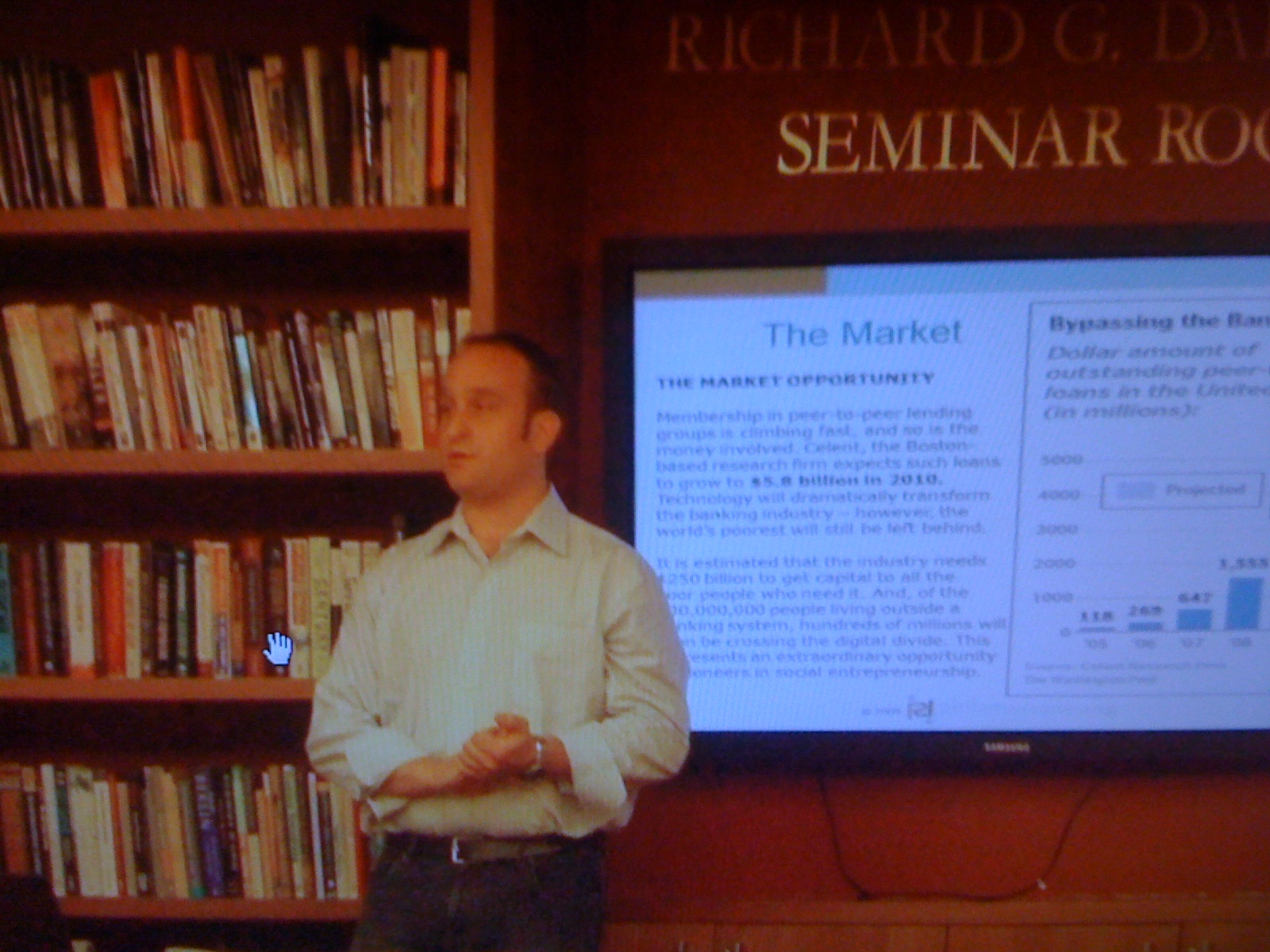 Eric speaking at Harvard Kennedy School